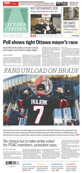 Cover of Ottawa Citizen