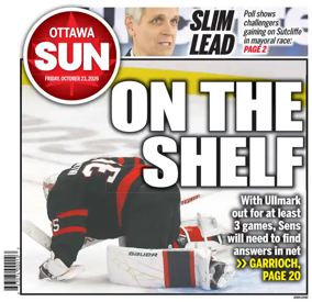 Cover of Ottawa Sun