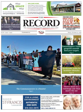 Cover of Sherbrooke Record