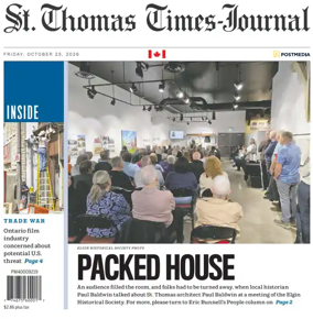 Cover of St. Thomas Times-Journal