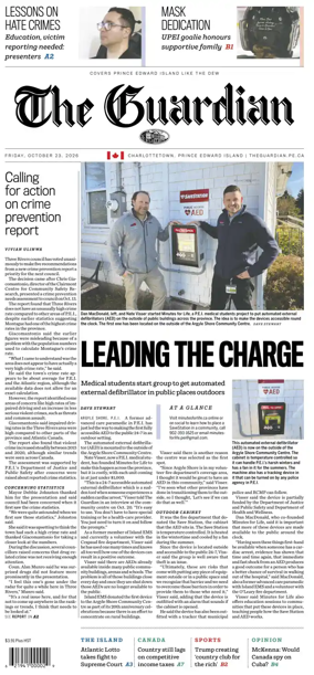 Cover of The Guardian (Charlottetown)