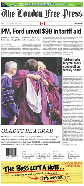 Cover of The London Free Press