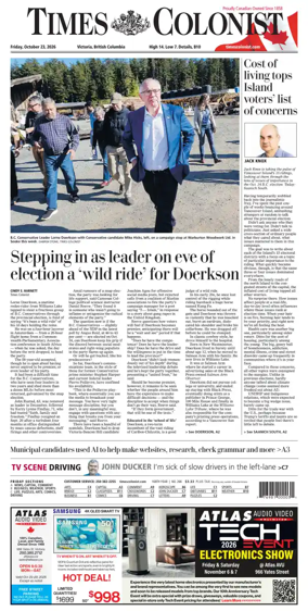 Cover of Times Colonist