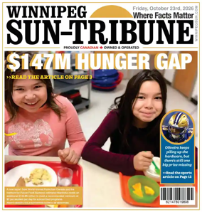Cover of Winnipeg Sun