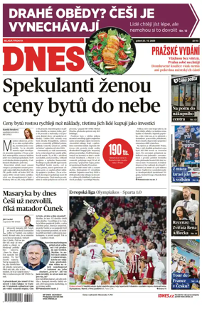 Cover of MF DNES
