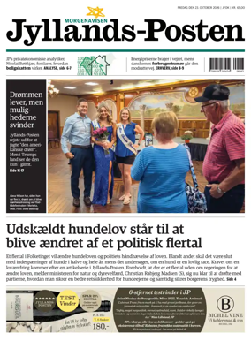 Cover of Jyllands-Posten