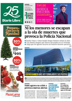 Cover of Diario Libre (Republica Dominicana)