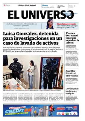 Cover of El Universo
