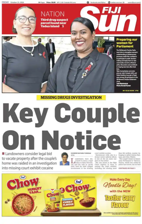Cover of Fiji Sun