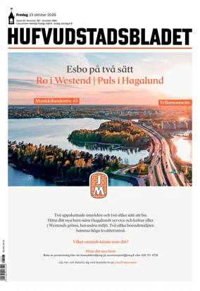 Cover of Hufvudstadsbladet