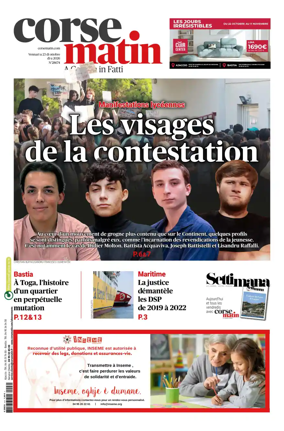 Cover of Corse Matin