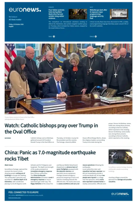 Cover of EuroNews (English Edition)