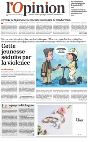 Cover of L'Opinion