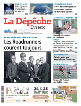 Cover of La Depeche Evreux