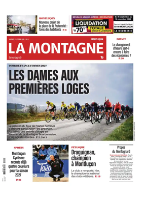 Cover of La Montagne (Montlucon)