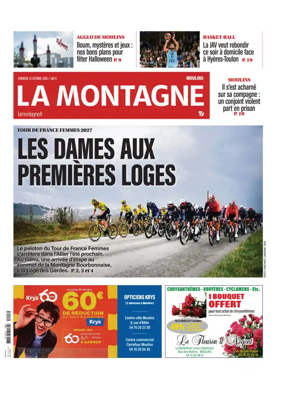 Cover of La Montagne (Moulins)