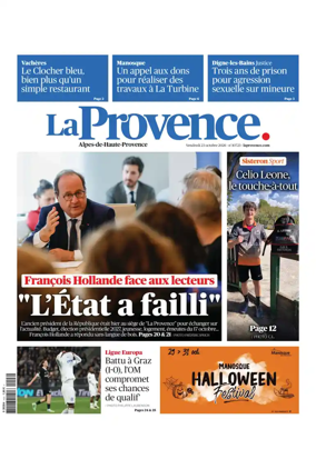 Cover of La Provence Alpes-de-Haute-Provence