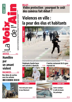 Cover of La Voix de l’Ain Belley