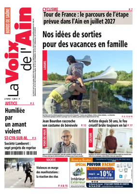 Cover of La Voix de l’Ain Bords de Saone