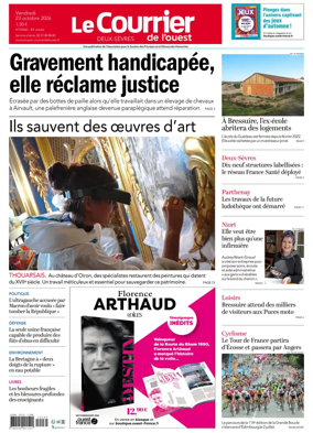 Cover of Le Courrier de l’Ouest (Deux-Sevres)