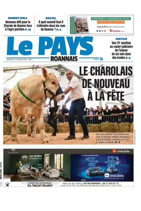 Cover of Le Pays Roannais (Roanne)