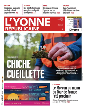 Cover of L'Yonne Republicaine