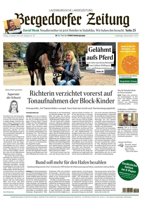 Cover of Bergedorfer Zeitung