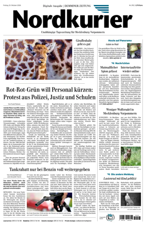Cover of Demminer Zeitung