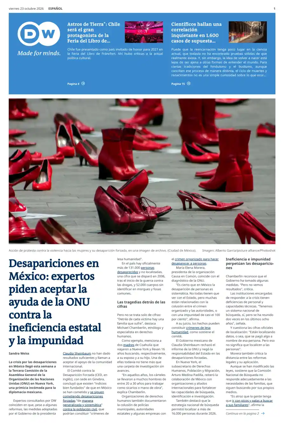 Cover of Deutsche Welle (Spanish edition)
