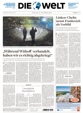 Cover of Die Welt