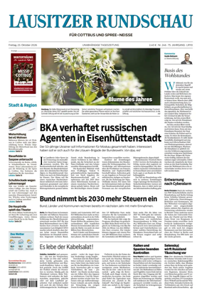 Cover of Lausitzer Rundschau