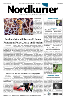 Cover of Pasewalker Zeitung