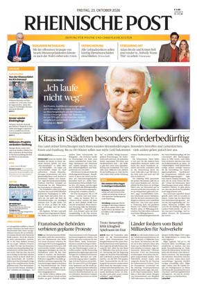 Cover of Rheinische Post Duisburg