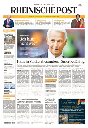 Cover of Rheinische Post – Dusseldorf Stadt