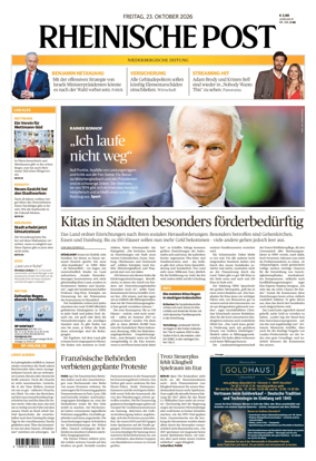 Cover of Rheinische Post Mettmann