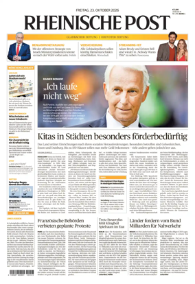 Cover of Rheinische Post - Monchengladbach and Korschenbroich