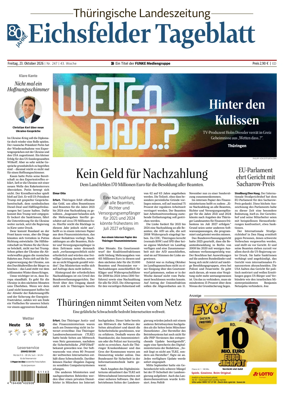 Cover of Thuringische Landeszeitung (Eichsfeld)