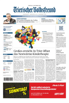 Cover of Trierischer Volksfreund