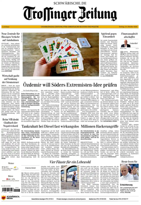 Cover of Trossinger Zeitung