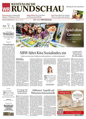 Cover of Westfalische Rundschau (Arnsberg)