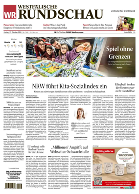 Cover of Westfalische Rundschau (Dortmund-Sud II)
