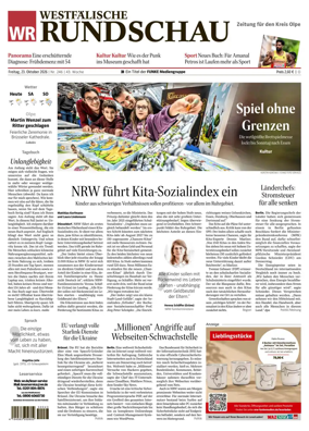 Cover of Westfalische Rundschau (Olpe)