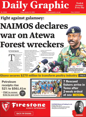 Cover of Daily Graphic