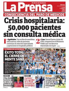 Cover of Diario La Prensa