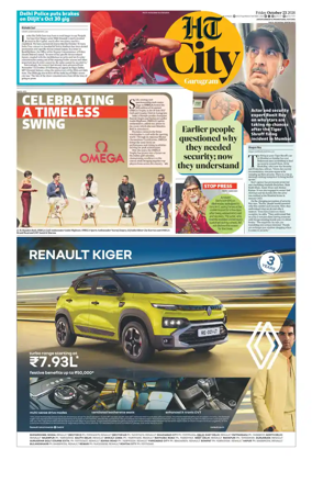 Cover of Hindustan Times (Gurgaon) - City