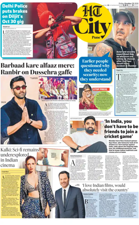 Cover of Hindustan Times (Pune) - Cafe