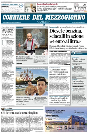Cover of Corriere del Mezzogiorno (Campania)