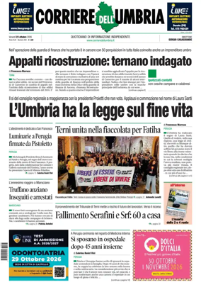 Cover of Corriere dell Umbria