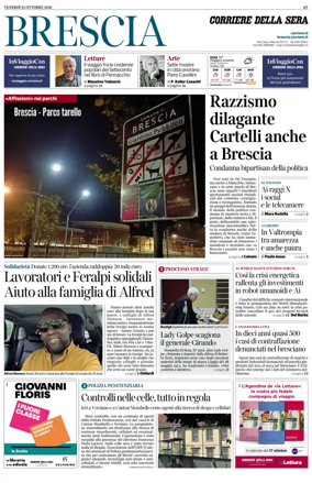 Cover of Corriere della Sera (Brescia)