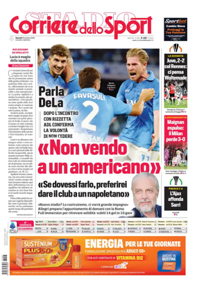 Cover of Corriere dello Sport (Campania)